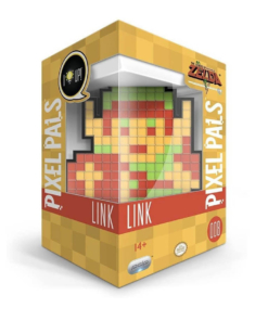 gadżet lampka / figurka pixel pals link 8 bit edition 008