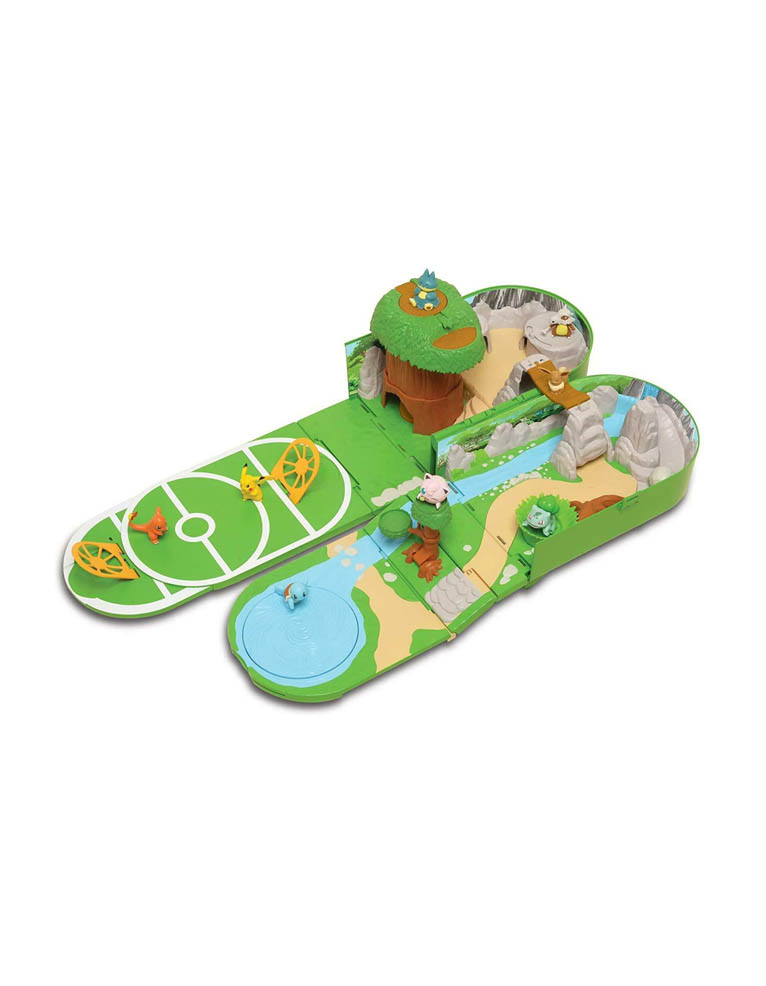 gadżet rozkładany plecak do zabawy / carry case playset / pokemon