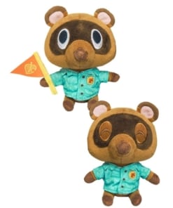 gadżet dwie pluszowe maskotki / animal crossing tommy and timmy / 14cm
