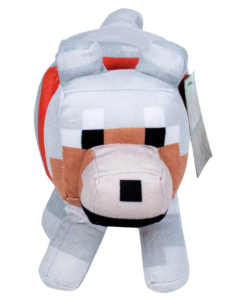 gadżet pluszowa maskotka minecraft oswojony wilk / 40cm