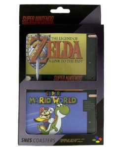 gadżet podkładki pod kubek snes