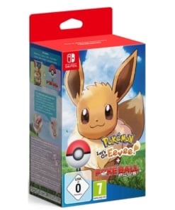 gra nintendo switch pokemon let's go, eevee! edycja limitowana z pokeball plus.