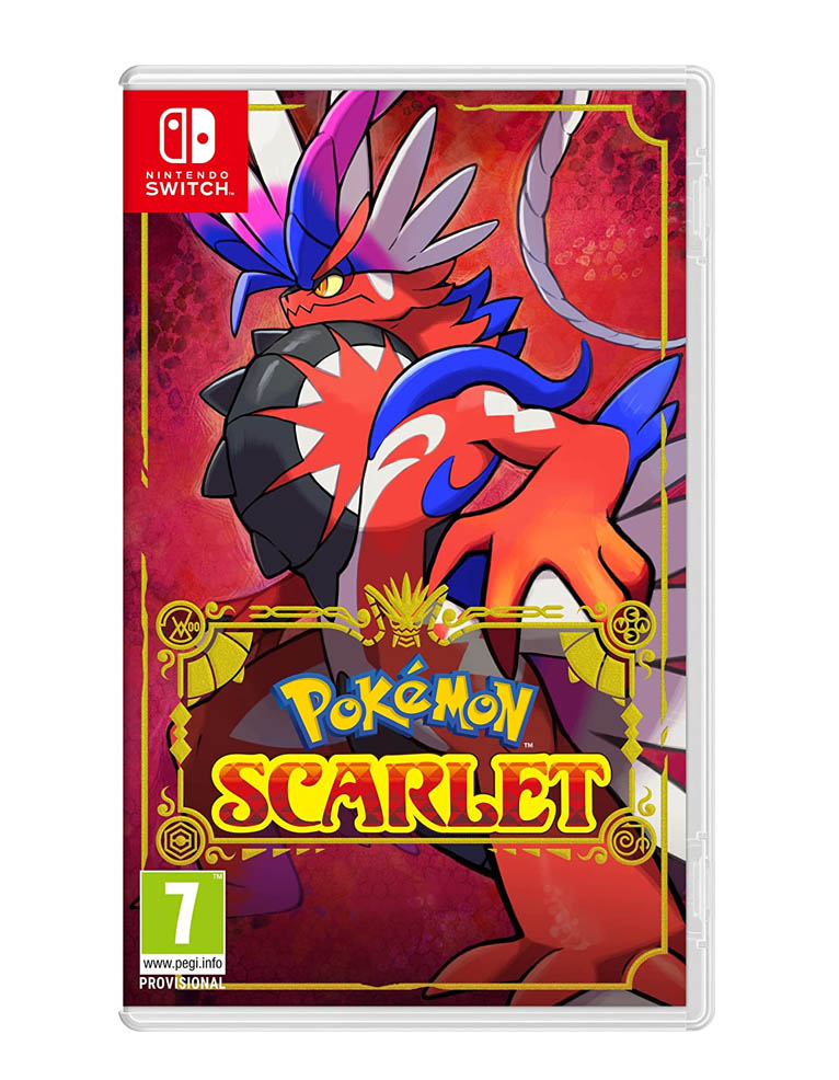 gra nintendo switch pokemon scarlet + figurka!