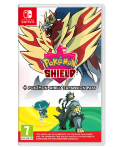 gra nintendo switch pokemon shield + pokemon shield expansion pass