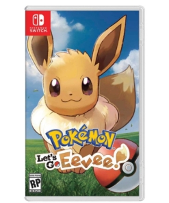 gra nintendo switch pokemon let's go, eevee! edycja limitowana z pokeball plus.
