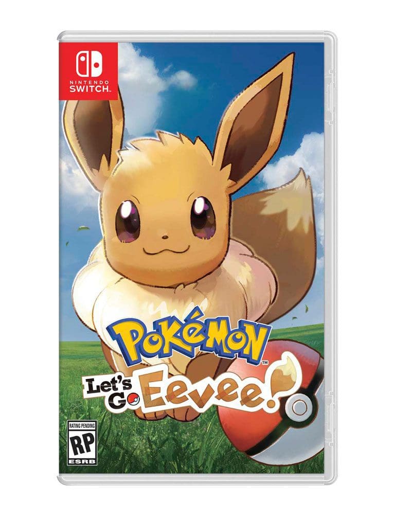 gra nintendo switch pokemon let's go, eevee! edycja limitowana z pokeball plus.