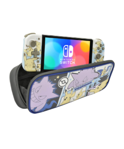 hori etui pokrowiec / cargo pouch compact / pokemon pikachu & gengar / nintendo switch oled / na split pad compact