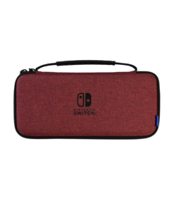 hori etui pokrowiec / slim tough pouch / bordowy / nintendo switch / nintendo switch oled