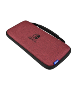 hori etui pokrowiec / slim tough pouch / bordowy / nintendo switch / nintendo switch oled