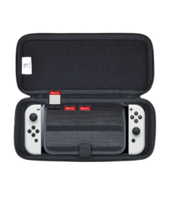 hori etui pokrowiec / slim tough pouch / bordowy / nintendo switch / nintendo switch oled