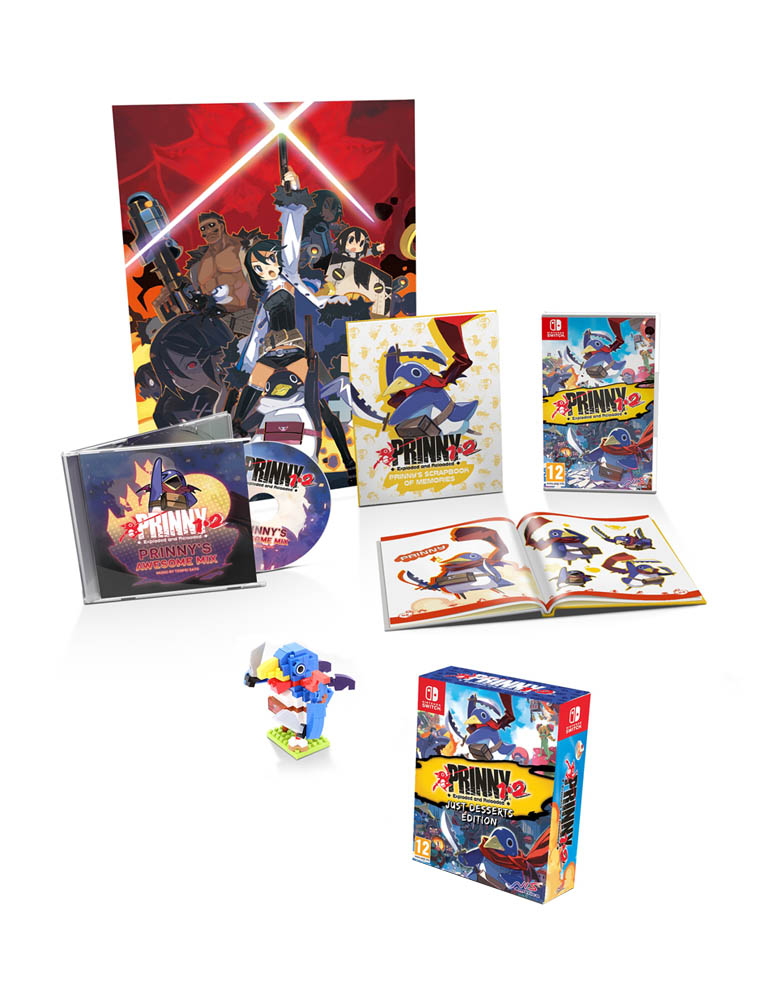 gra nintendo switch prinny 1 and 2 exploded and reloaded / just desserts edition