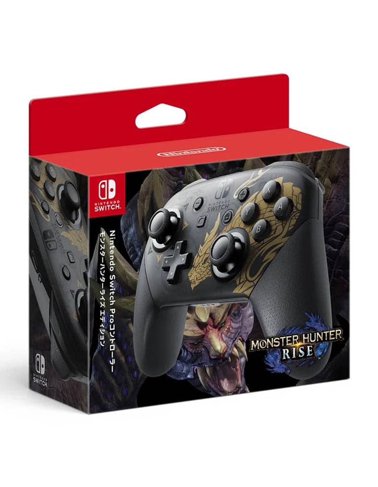 pro controller / pad kontroler / nintendo switch / edycja monster hunter rise
