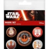 gadżet metalowe przypinki star wars episode vii resistance