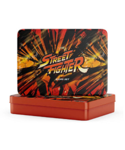gadżet street fighter 5 przypinek