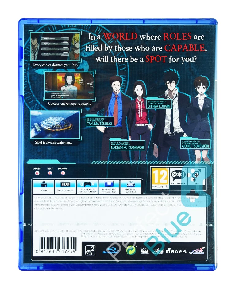 gra ps4 psychopass mandatory happiness.