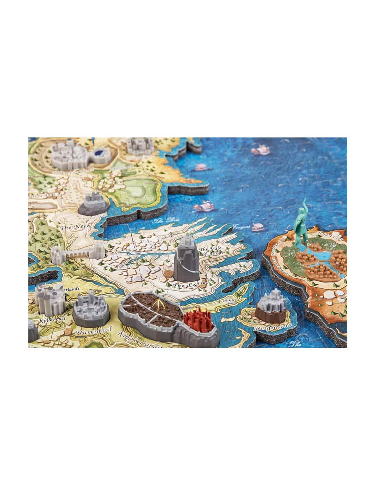 puzzle 4d game of thrones / westeros & essos