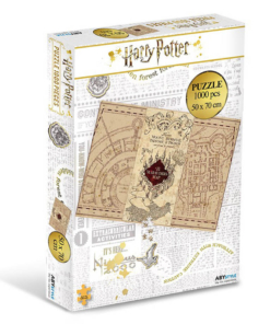 gadżet puzzle harry potter mapa huncwotów