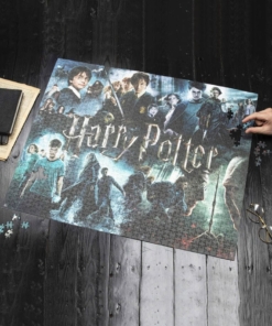 gadżet puzzle harry potter / 8 części filmowych