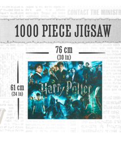 gadżet puzzle harry potter / 8 części filmowych