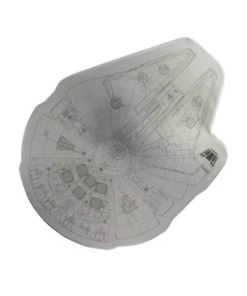 gadżet puzzle star wars / millennium falcon / 201 elementów