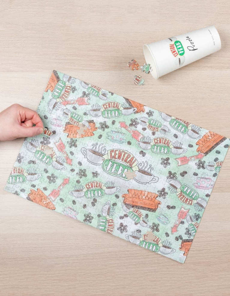 gadżet puzzle przyjaciele / friends central perk