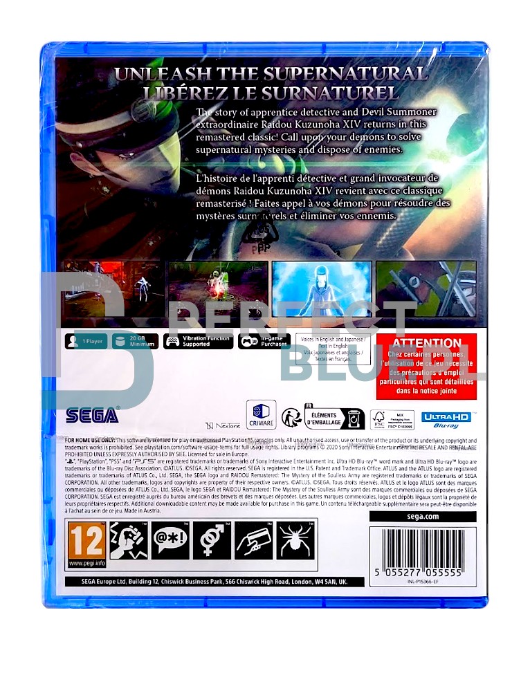 gra ps5 raidou remastered: the mystery of the soulless army