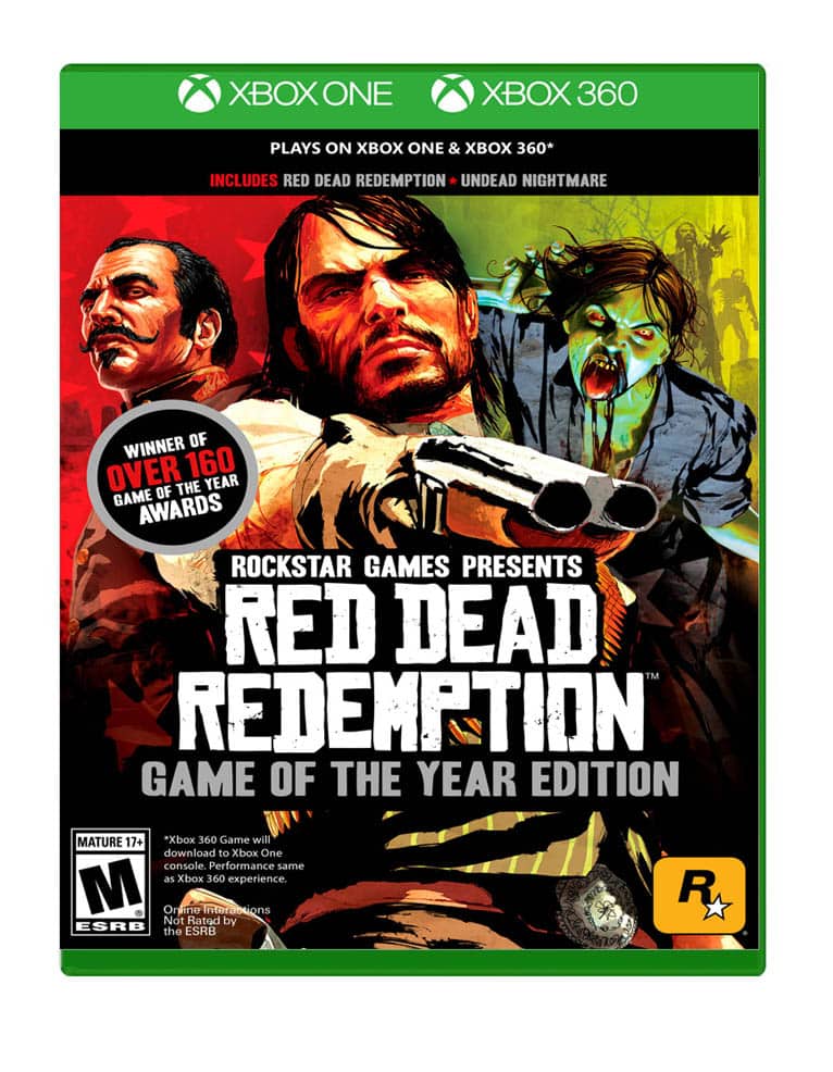 gra xbox 360/xbox one red dead redemption goty