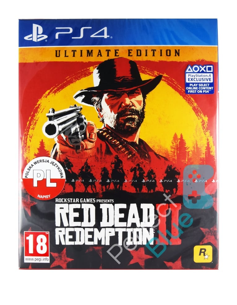 gra ps4 red dead redemption 2 ultimate edition