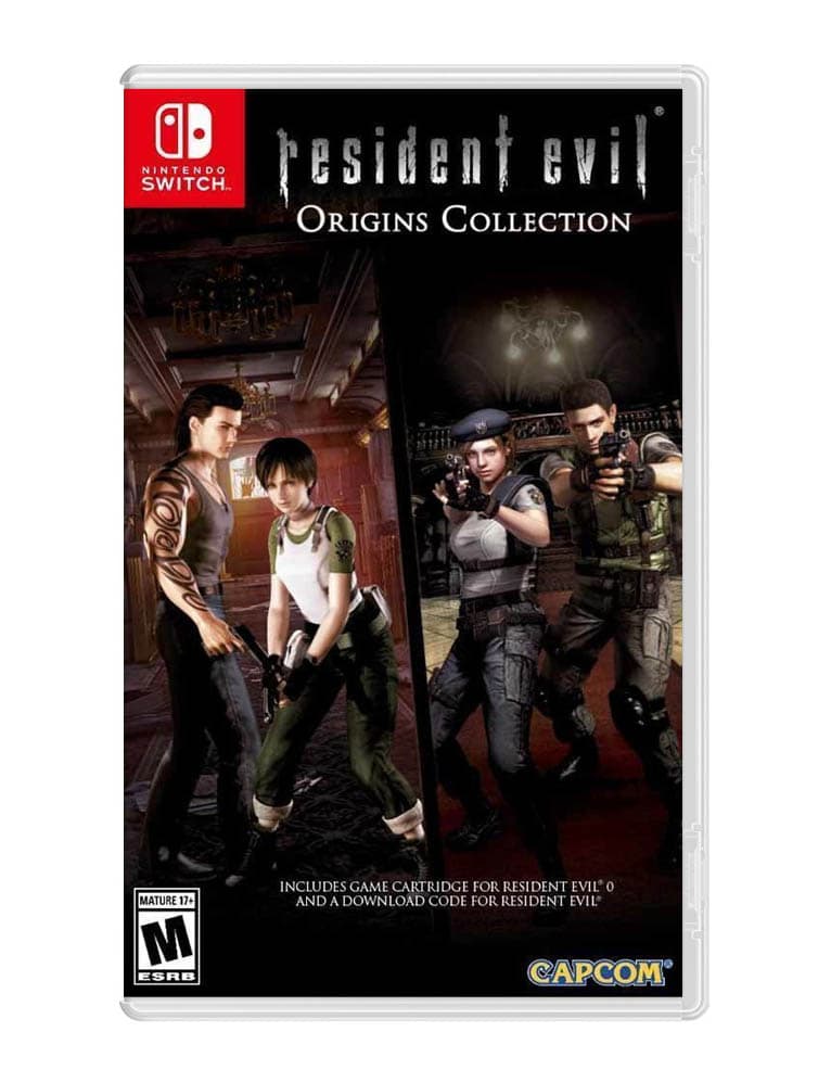 gra nintendo switch resident evil origins collection