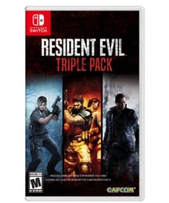 gra nintendo switch resident evil triple pack