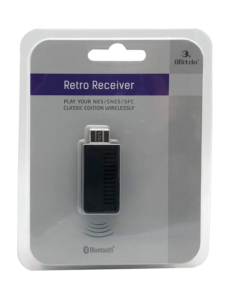 8bitdo retro receiver podłącz swojego bezprzewodowego pada do nes/snes classic.