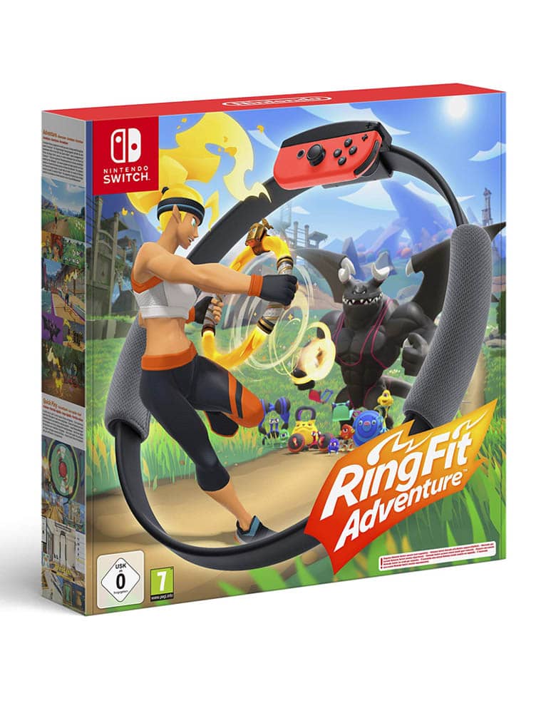 gra nintendo switch ring fit adventure / zestaw