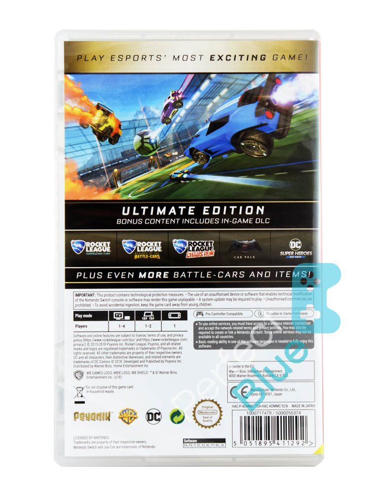 gra nintendo switch rocket league ultimate edition.