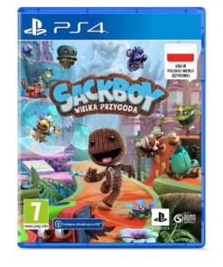 gra ps4 / + ps5 upgrade / sackboy: wielka przygoda / pl