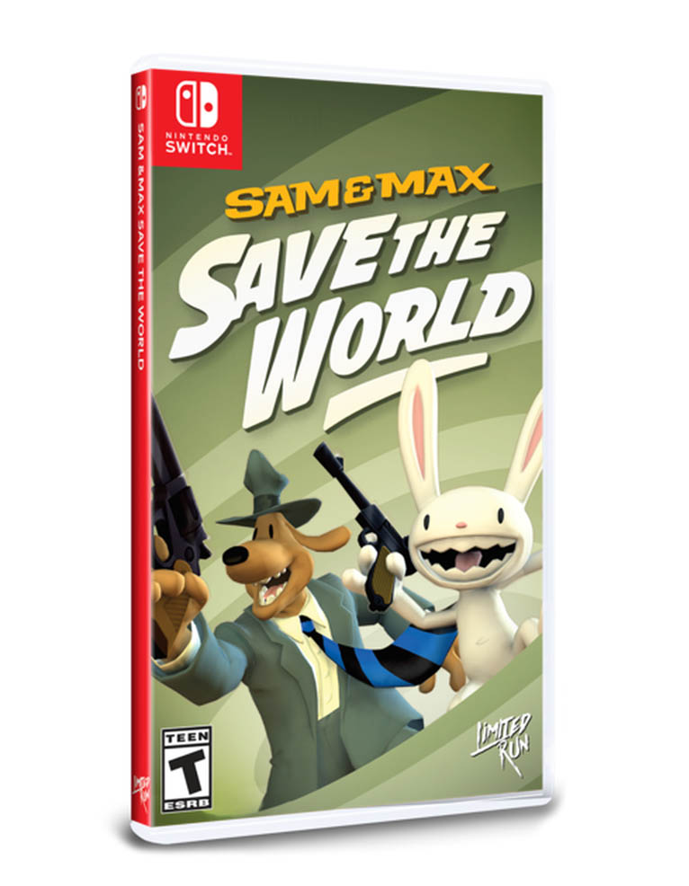gra nintendo switch sam & max save the world / limited run! / import usa