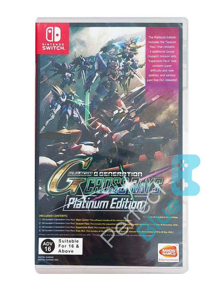 gra nintendo switch sd gundam g generation cross rays platinum edition