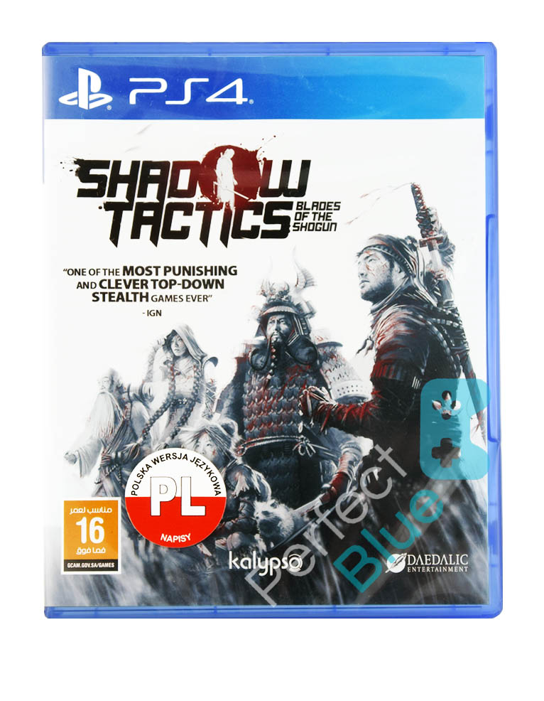 gra ps4 shadow tactics: blades of the shogun.