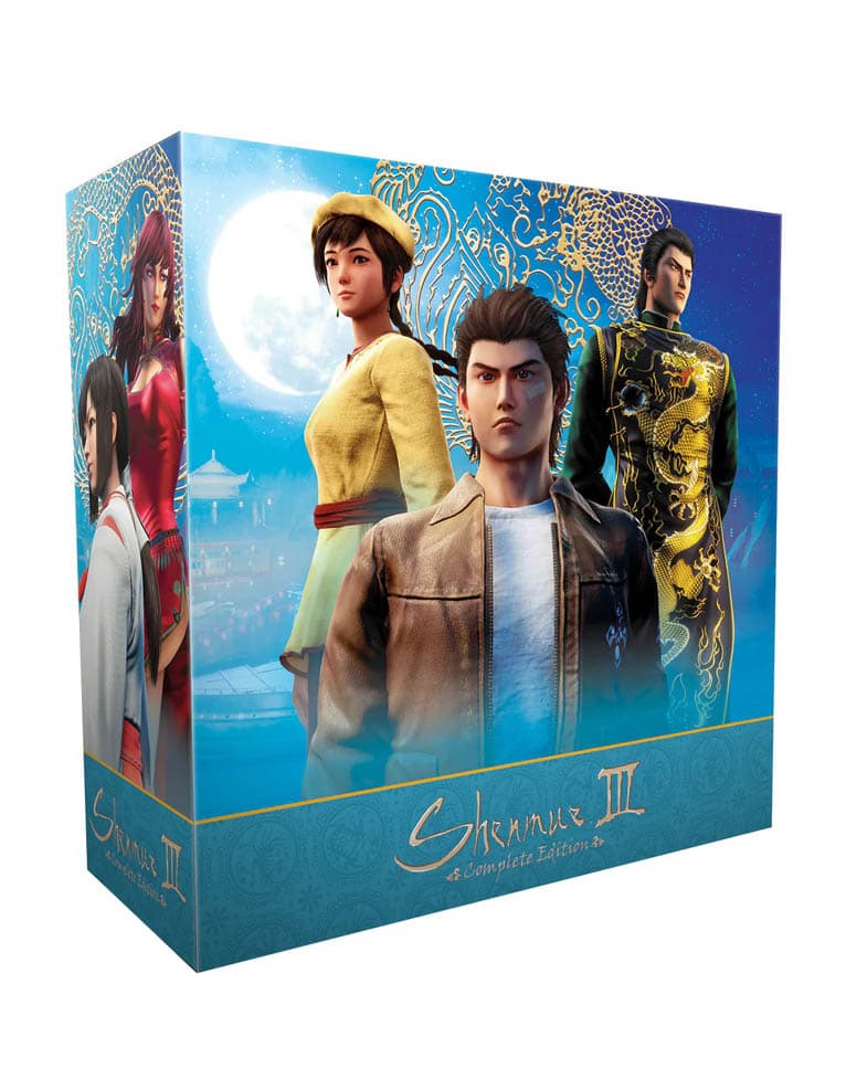 gra ps4 shenmue iii complete edition / limited run! / import usa