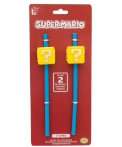 gadżet nintendo słomki super mario
