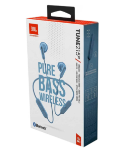 słuchawki bezprzewodowe douszne / jbl tune 215 bt / niebieskie