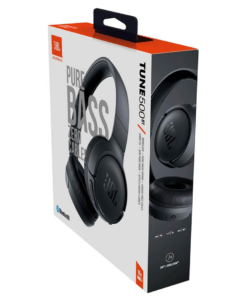 słuchawki bezprzewodowe nauszne / jbl tune 500 bt / czarne