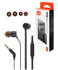 słuchawki przewodowe dokanałowe / jbl tune 110 / czarne