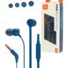słuchawki przewodowe dokanałowe / jbl tune 110 / niebieskie