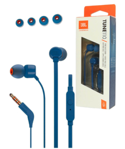 słuchawki przewodowe dokanałowe / jbl tune 110 / niebieskie