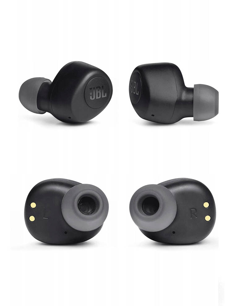 słuchawki bezprzewodowe dokanałowe / jbl wave 100 tws / czarne
