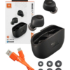 słuchawki bezprzewodowe dokanałowe / jbl wave 100 tws / czarne