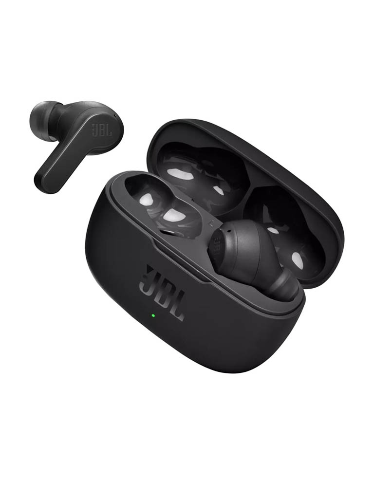 słuchawki bezprzewodowe dokanałowe / jbl wave 200 tws / czarne