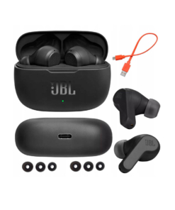 słuchawki bezprzewodowe dokanałowe / jbl wave 200 tws / czarne