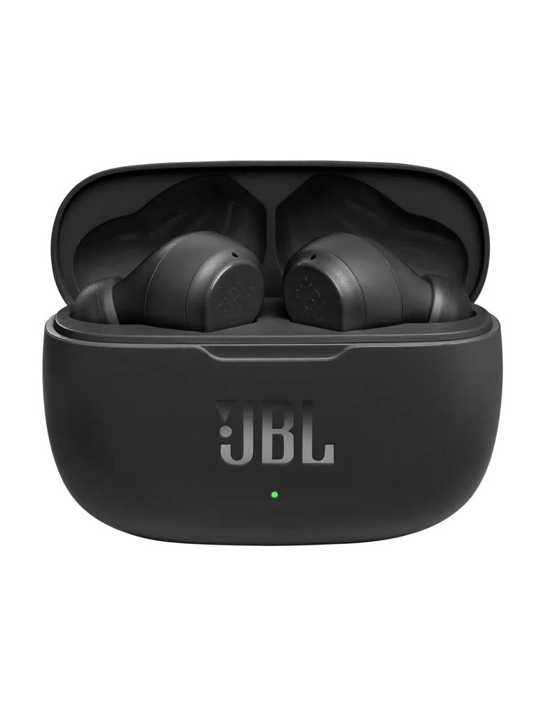 słuchawki bezprzewodowe dokanałowe / jbl wave 200 tws / czarne