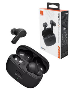 słuchawki bezprzewodowe dokanałowe / jbl wave 200 tws / czarne